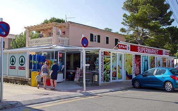 Supermercado Spar Menorca