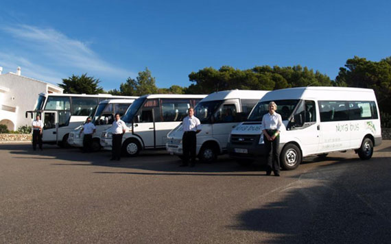 Transporte colectivo Menorca